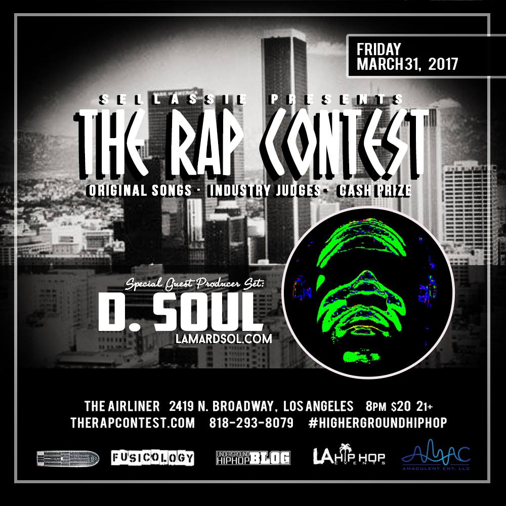 The Rap Contest · D. Soul guest producer set