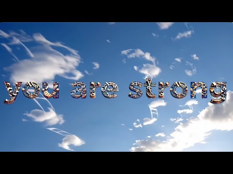 You Are Strong music video still